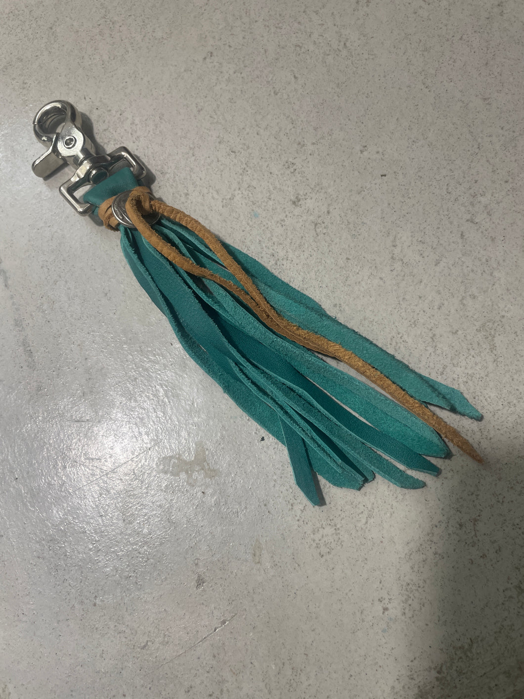 Fringe keychain