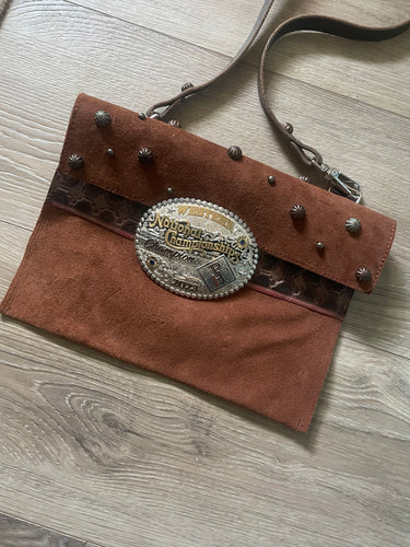 Trophy buckle purse
