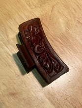 Load image into Gallery viewer, Floral Tooled Hairclip
