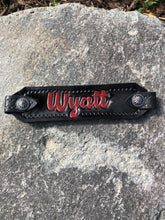 Load image into Gallery viewer, Custom Leather Noseband for Traditional Halter