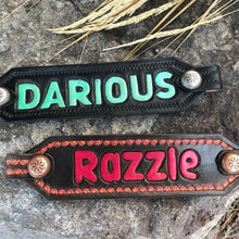 Load image into Gallery viewer, Custom Leather Noseband for Traditional Halter