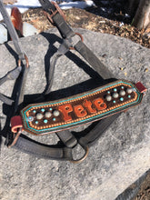 Load image into Gallery viewer, Custom Leather Noseband for Traditional Halter